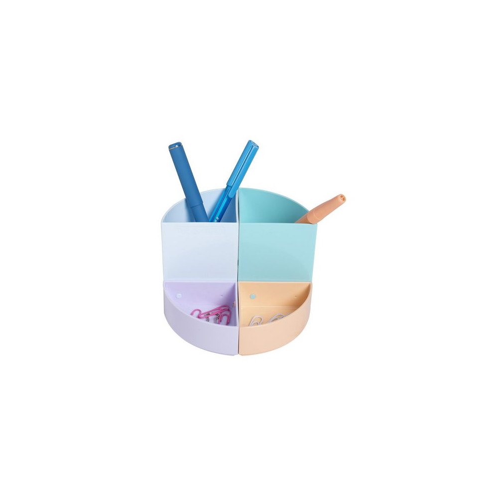 EXACOMPTA Prylställ EXACOMPTA 4 fack pastel