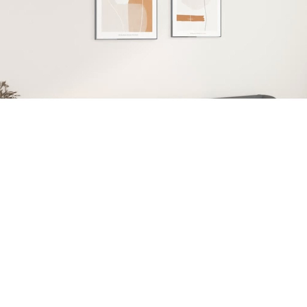 vidaXL Sänggavel med kanter grå 203x23x78/88 cm konstläder