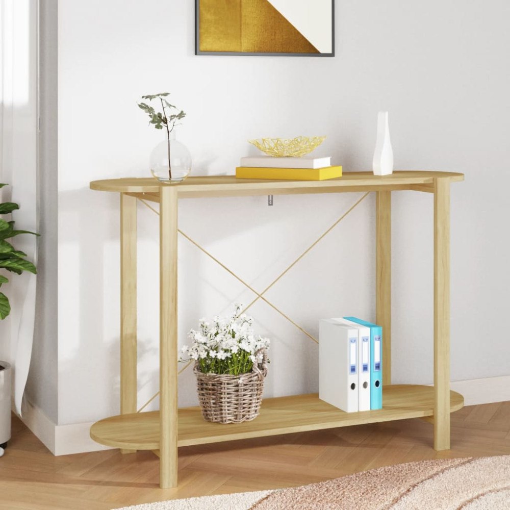 vidaXL Konsolbord 110x38x75 cm konstruerat trä