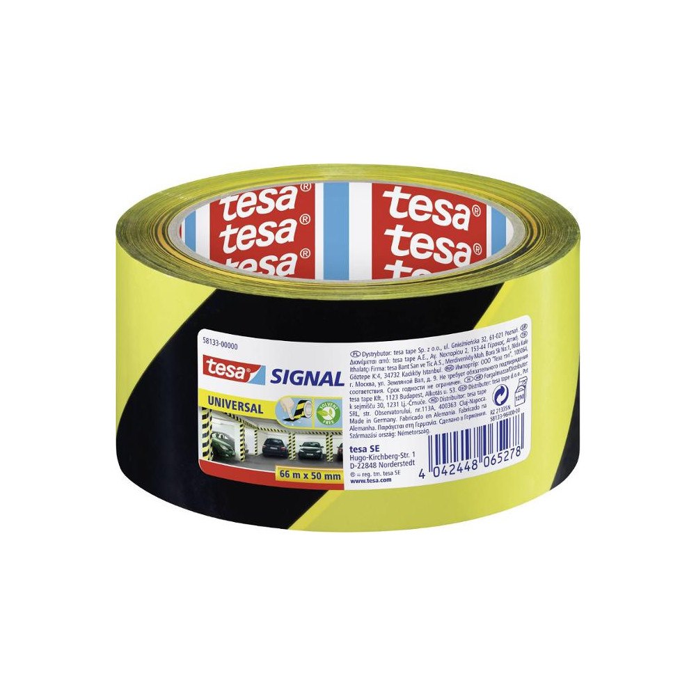 tesa Markeringstejp TESA Sign. 50mmx66m gul/s