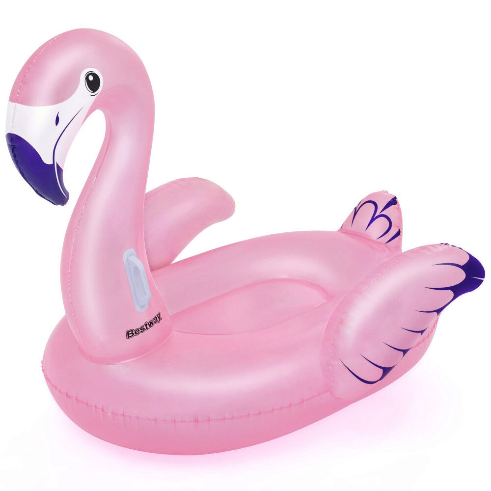 Bestway Badmadrass 1.53m x 1.43m Luxury Flamingo