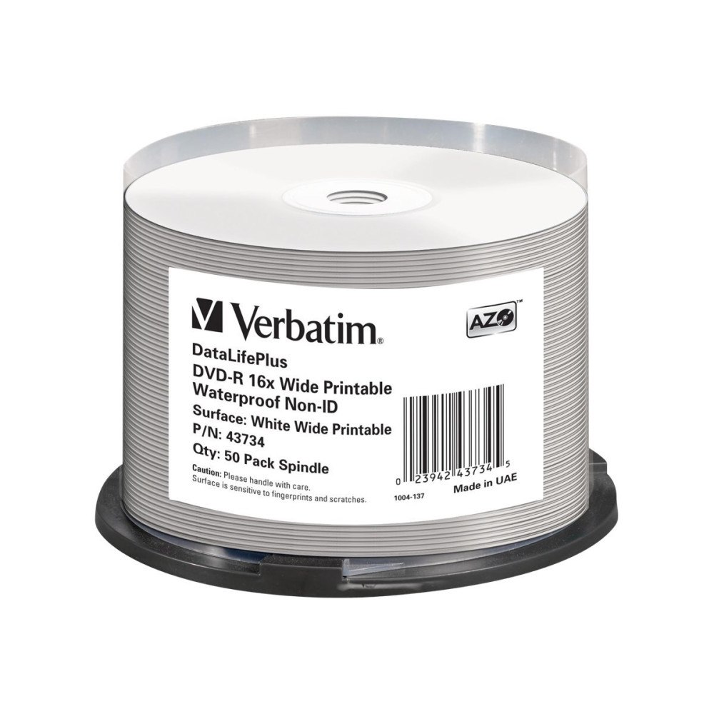 VERBATIM Verbatim DataLifePlus - DVD-R x 50 - 4.7 GB - lagringsmedier