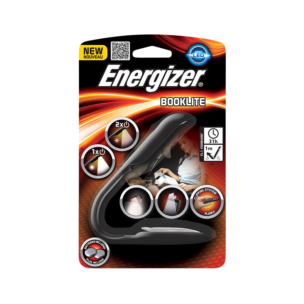 ENERGIZER Energizer Booklight + Batt New