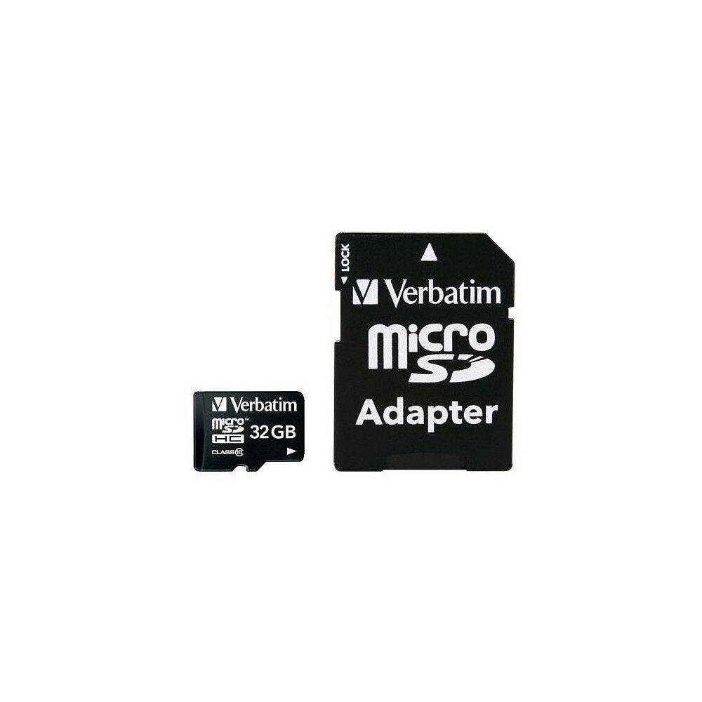 VERBATIM Minneskort VERBATIM Micro SDHC 32GB CL10