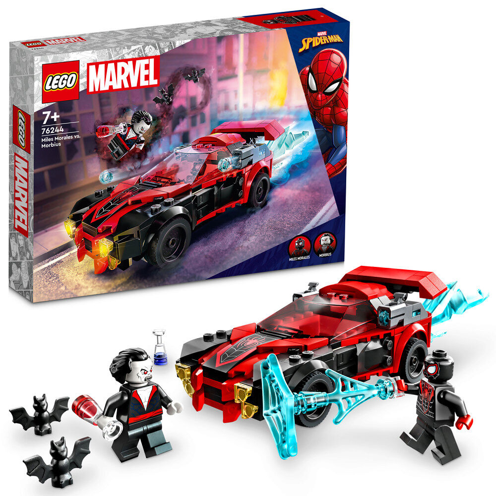 LEGO Miles Morales mot Morbius 76244