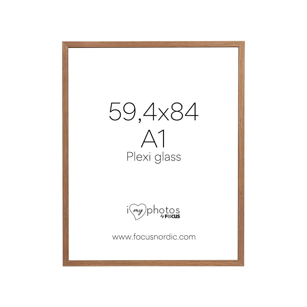 FOCUS Focus Soul Oak veneer 59,4X84 (A1) Plexi