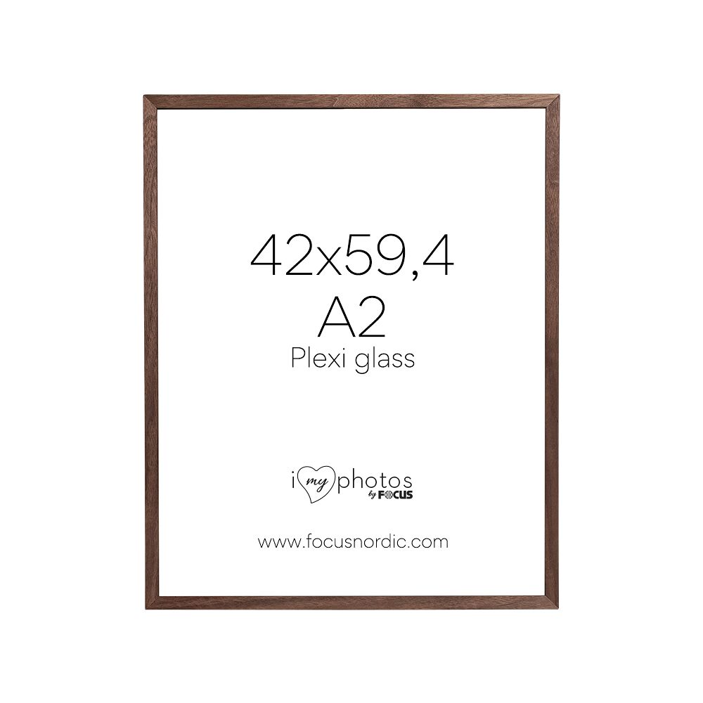 FOCUS Focus Soul Walnut veneer 42X59,4 (A2) Plexi