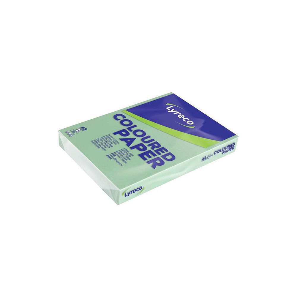 Lyreco Kop.ppr LYRECO A3 80g oh grön 500/fp