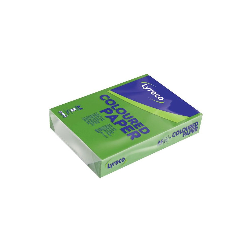 Lyreco Kop.ppr LYRECO A4 80g oh lövgrönt 500/fp