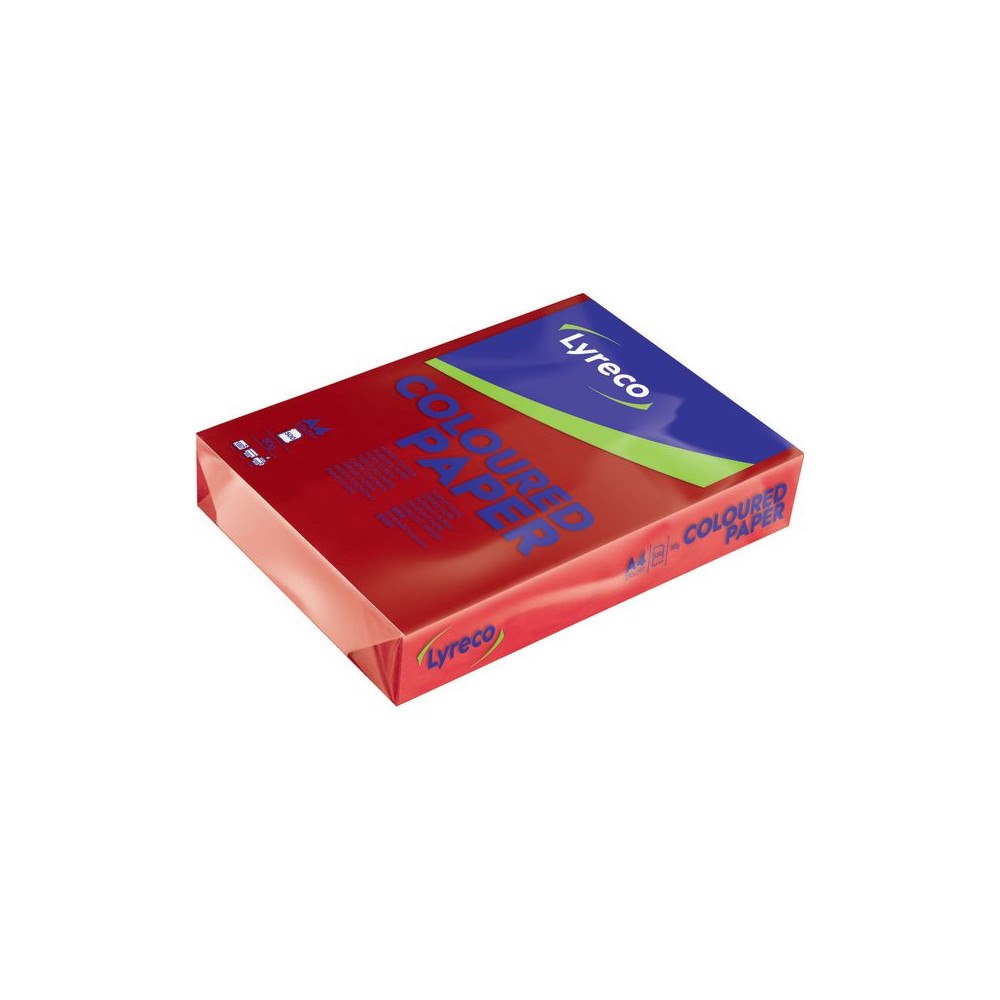 Lyreco Kop.ppr LYRECO A4 80g oh körsbär 500/fp