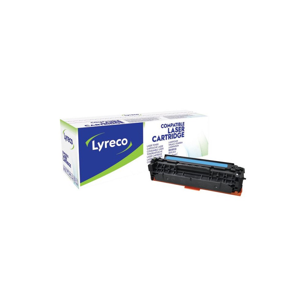 Lyreco Toner LYRECO HP CF381A 2,7K cyan