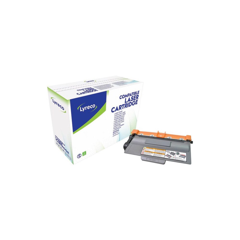 Lyreco Toner LYRECO BROTHER TN3380 8K svart