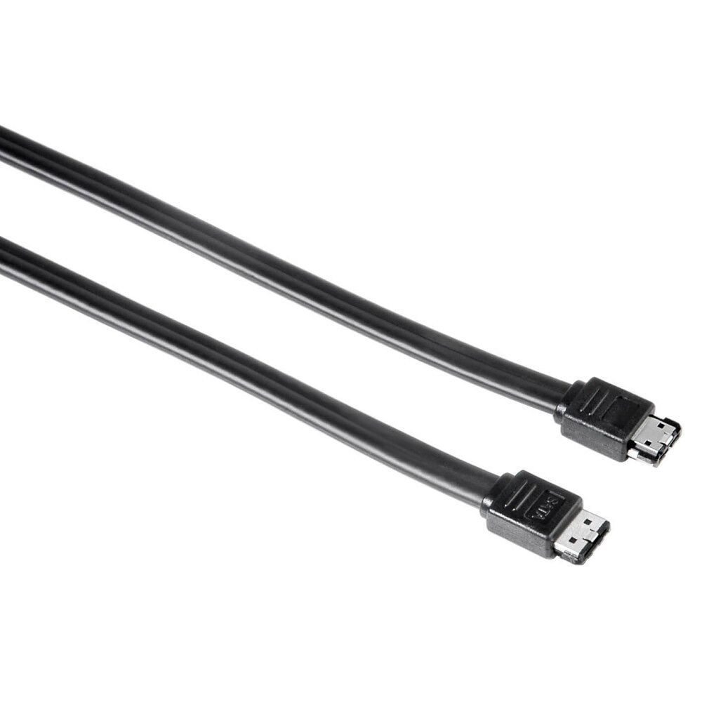 Hama Kabel SATA II Extern Svart 0.9m