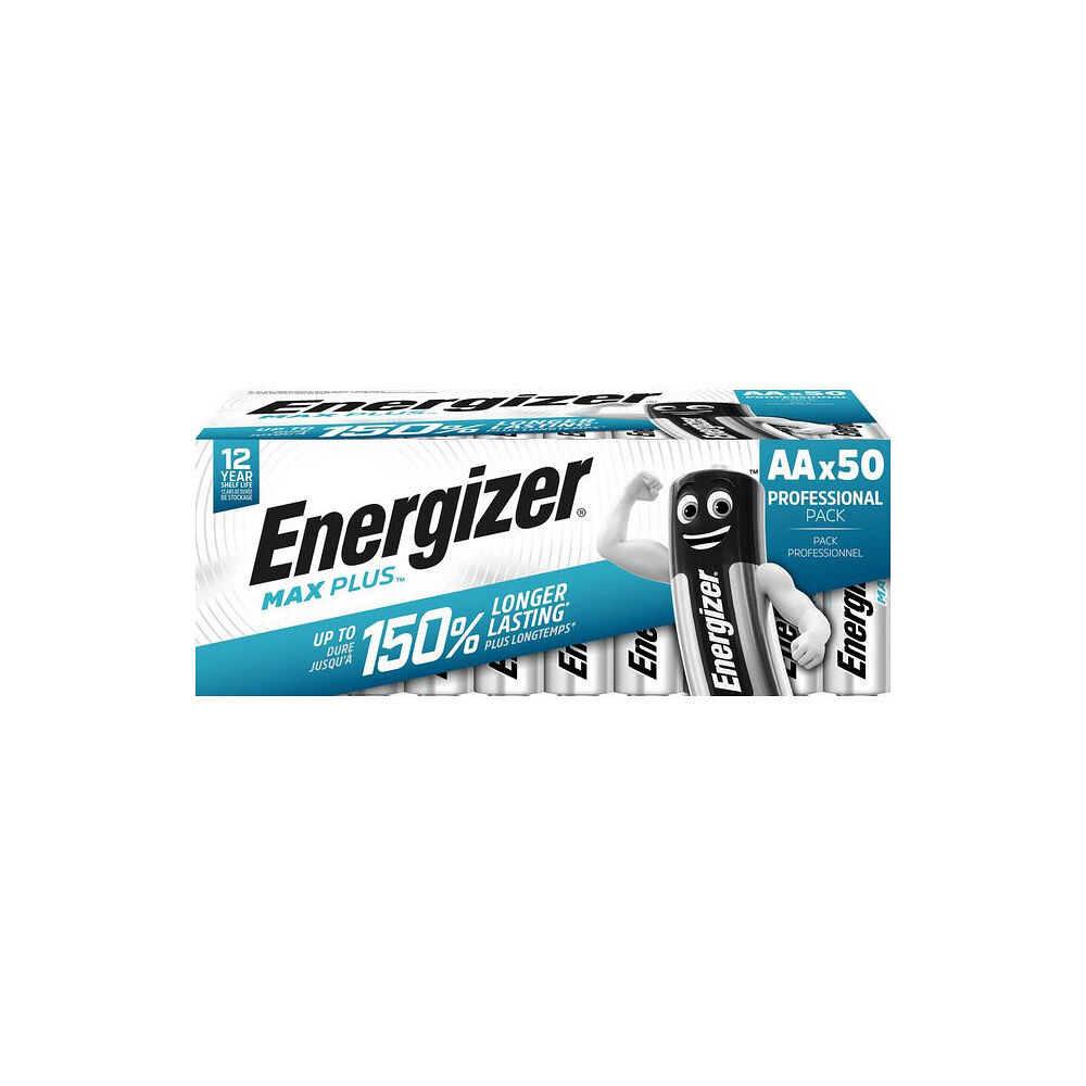 ENERGIZER Batteri ENERGIZER Max Plus AA 50/fp