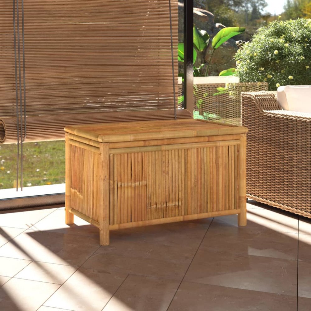 vidaXL Trädgårdslåda 90x52x55cm bambu