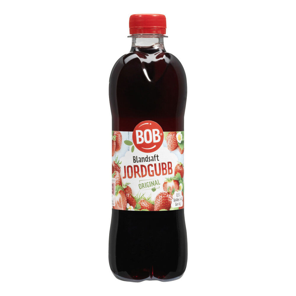 BOB Blandsaft Jordgubb 50 cl