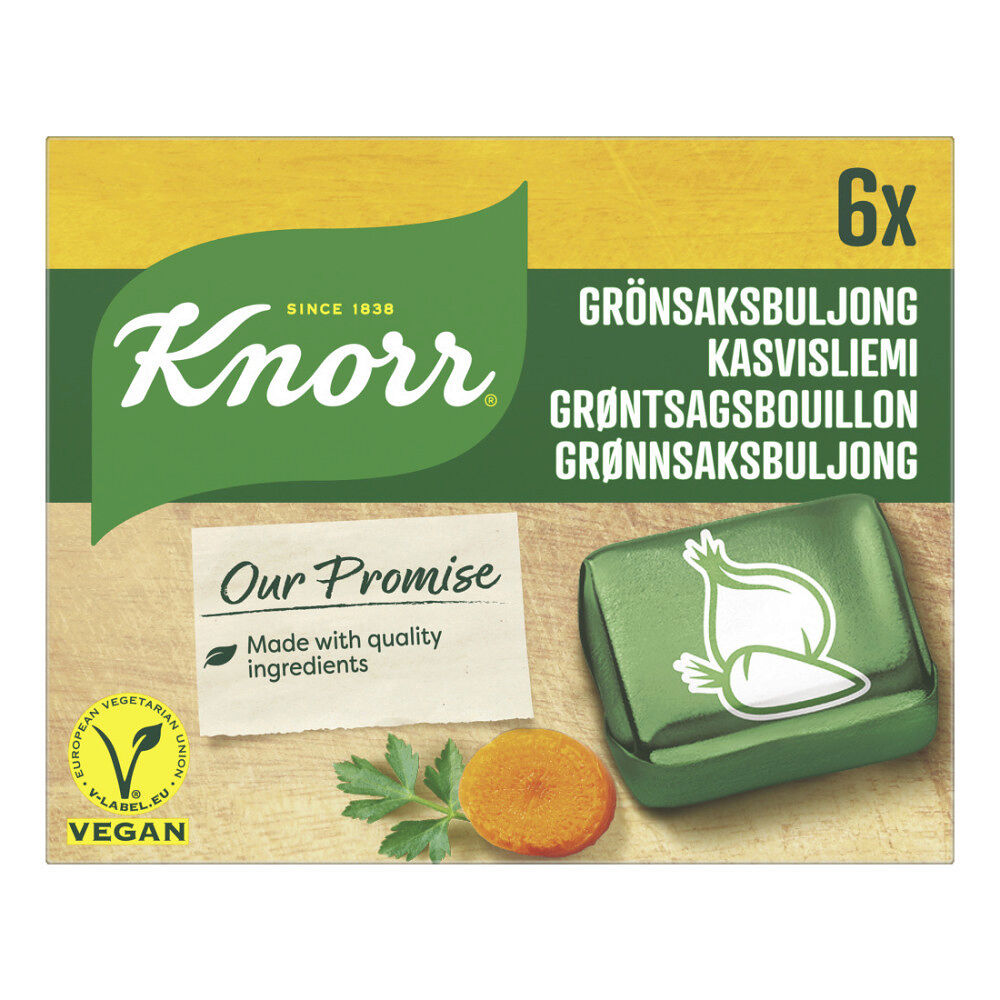 Knorr Knorr Grönsaksbuljong 6 st