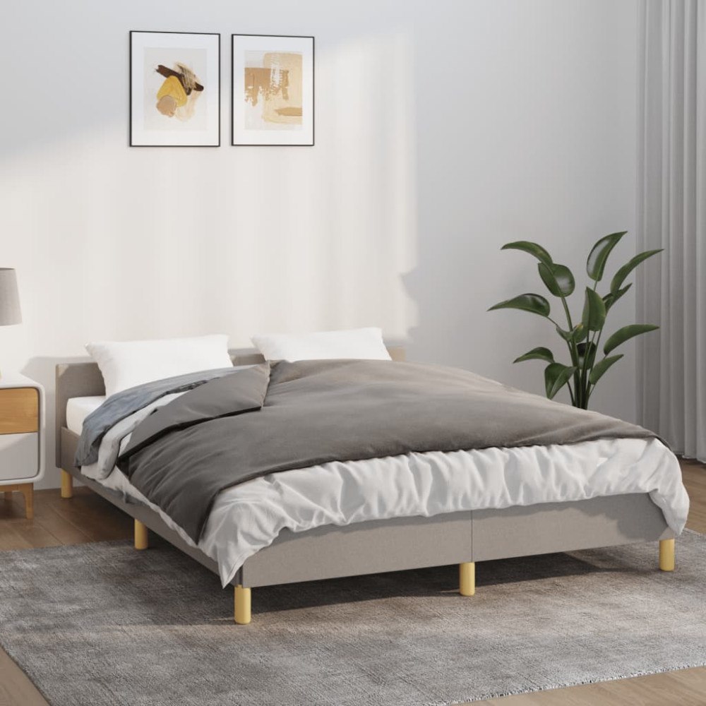 vidaXL Tyngdtäcke med påslakan grå 120x180 cm 5 kg tyg