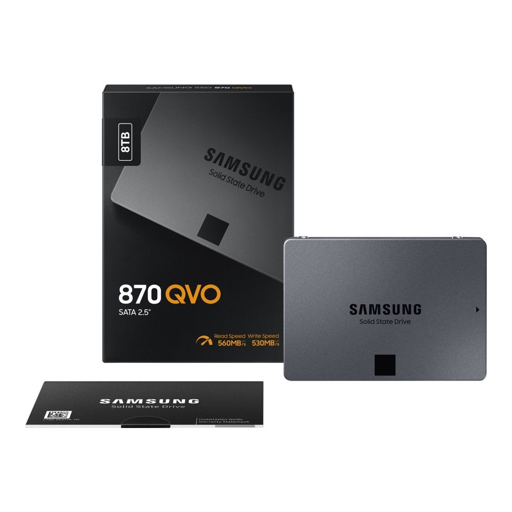 SAMSUNG Samsung 870 QVO MZ-77Q8T0BW - SSD - 8 TB - SATA 6Gb/s