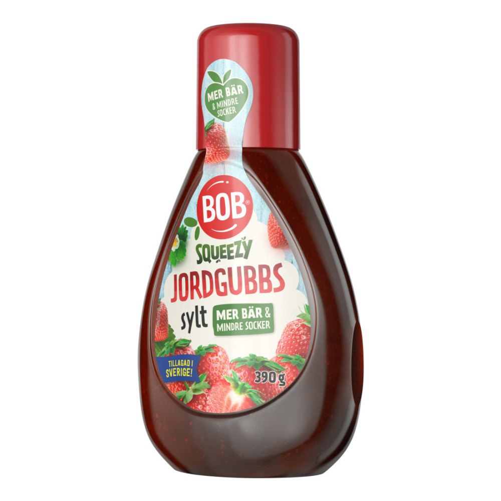 BOB Jordgubbssylt 390 g