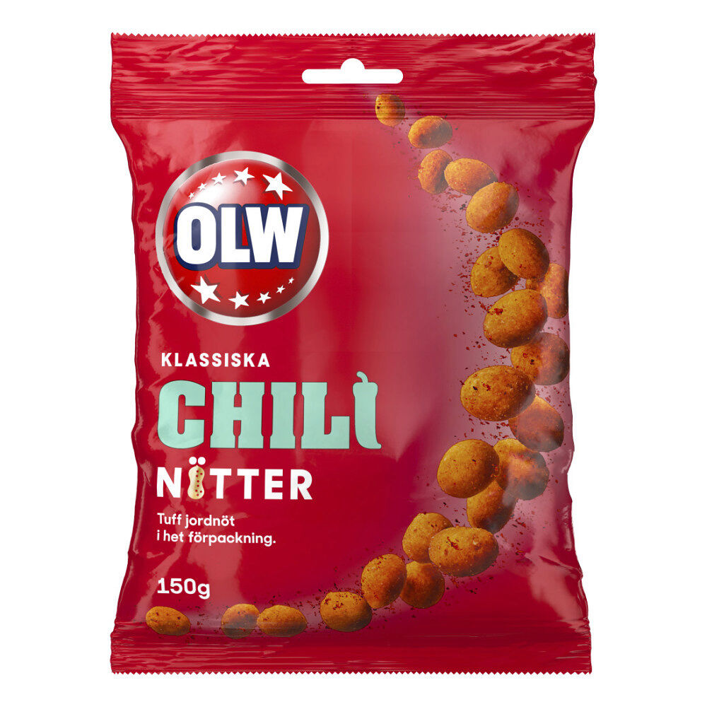 Olw Chilinötter 150 g