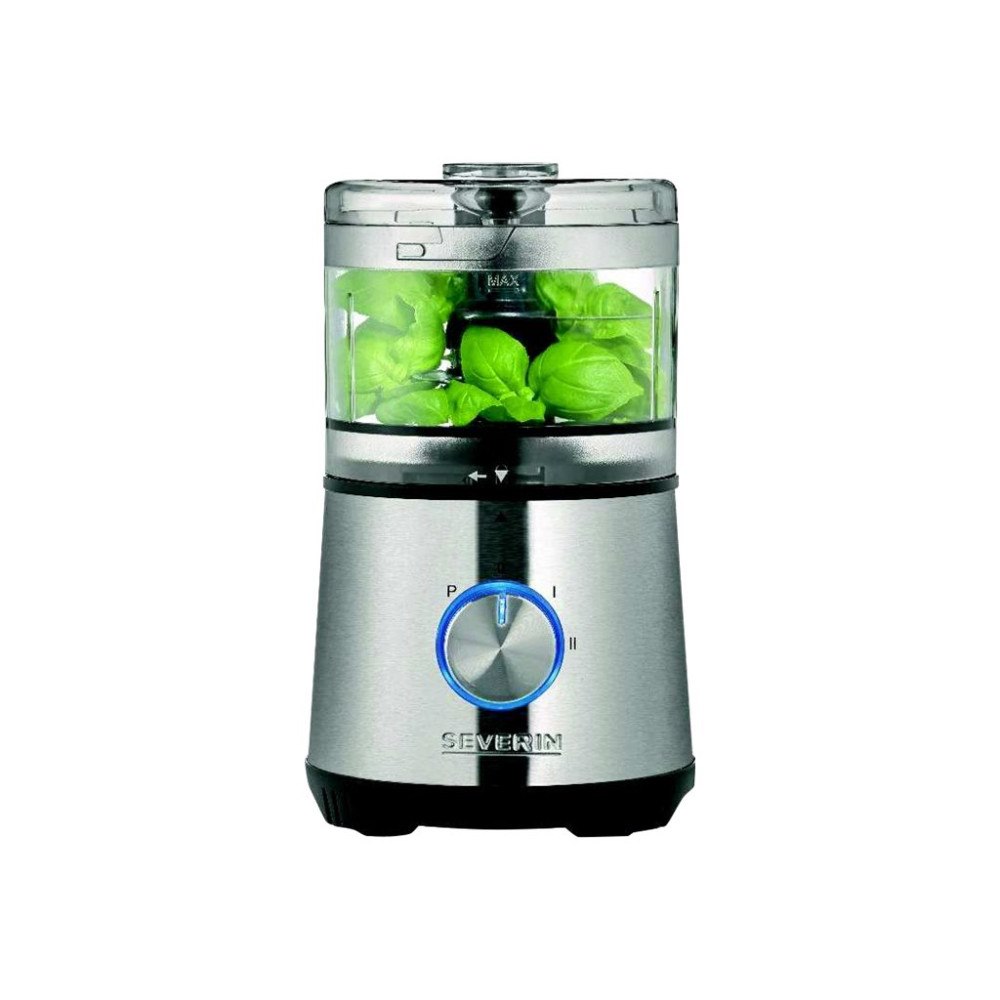 Severin SEVERIN KM 3865 - matberedare - 400 W - borstat stål/svart