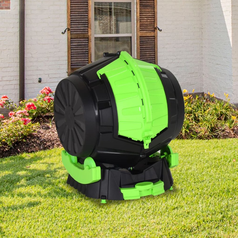 vidaXL Roterbar kompost 49,5x44,5x57 cm 50 L