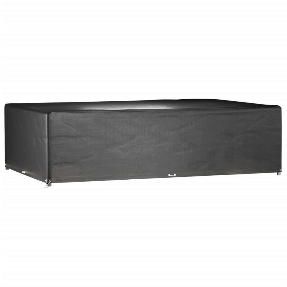 vidaXL Överdrag för trädgårdsmöbler 16 ölj. 325x205x90 cm rektangulärt