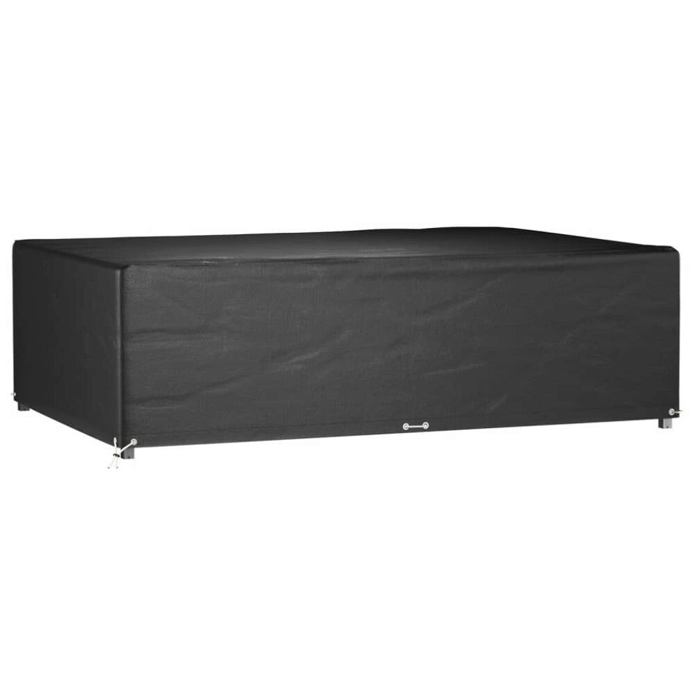 vidaXL Överdrag för trädgårdsmöbler 12 ölj. 227x152x65 cm rektangulärt