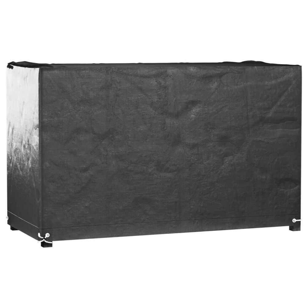 vidaXL Överdrag för utemöbler 8 ölj. 170x94x70 cm rektangulärt