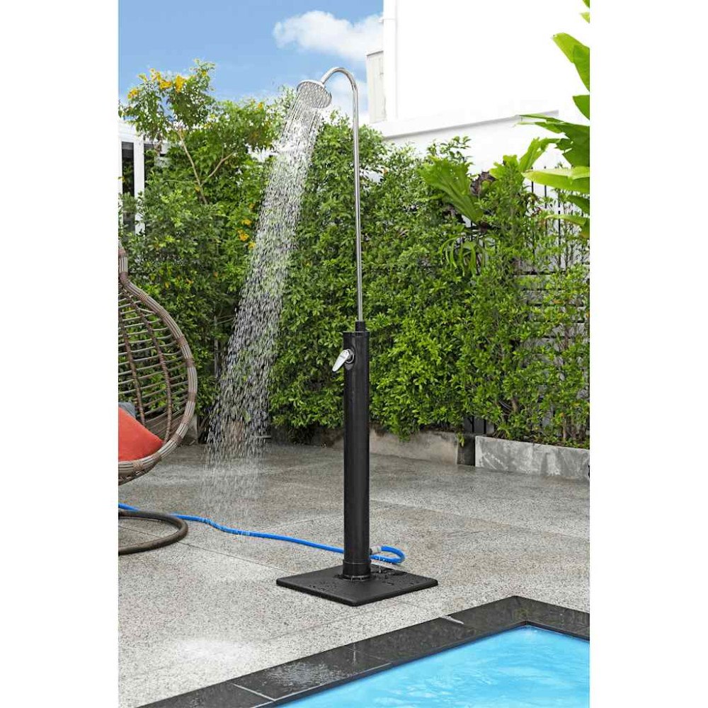 Bestway Bestway Soldriven trädgårdsdusch Solar Flow svart 8 L