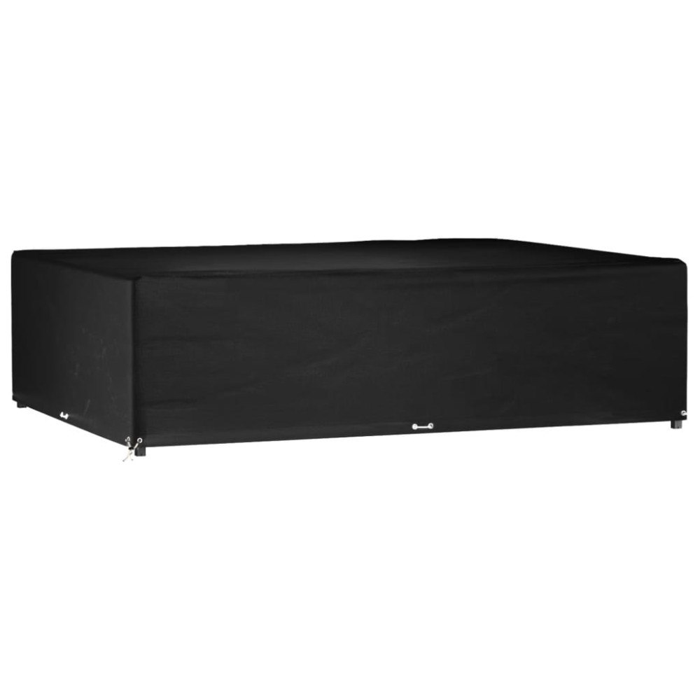 vidaXL Överdrag för trädgårdsmöbler 16 ölj. 300x200x75 cm rektangulärt