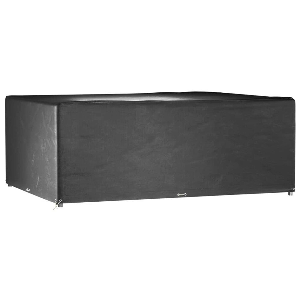 vidaXL Överdrag för trädgårdsmöbler 16 ölj. 278x204x105cm rektangulärt