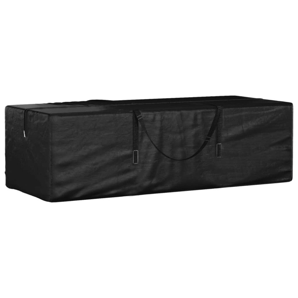 vidaXL Dynväska svart 135x40x55 cm polyeten