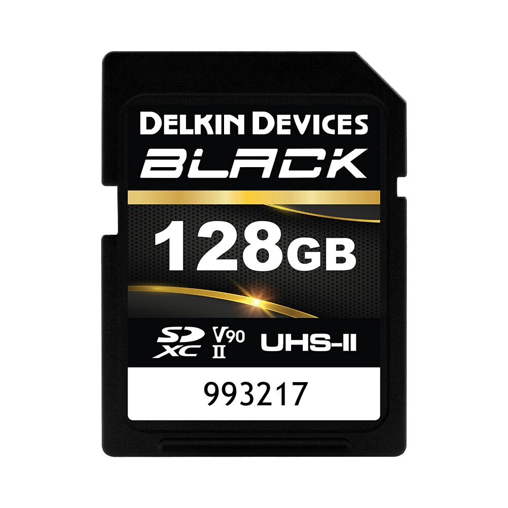 DELKIN Delkin SDXC BLACK Rugged UHS-II R300/W250 (V90) 128GB (new)