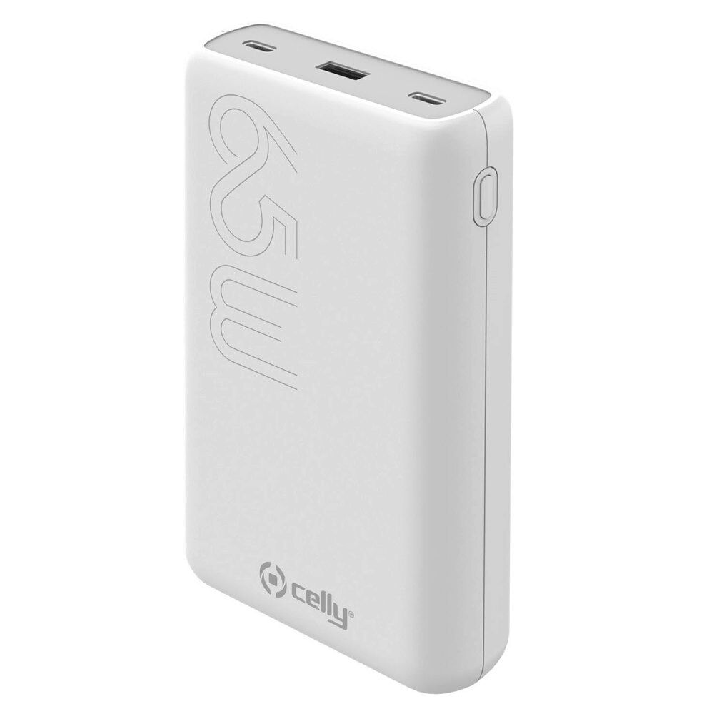 Celly PowerBank 20.000 mAh 65W PD Vit
