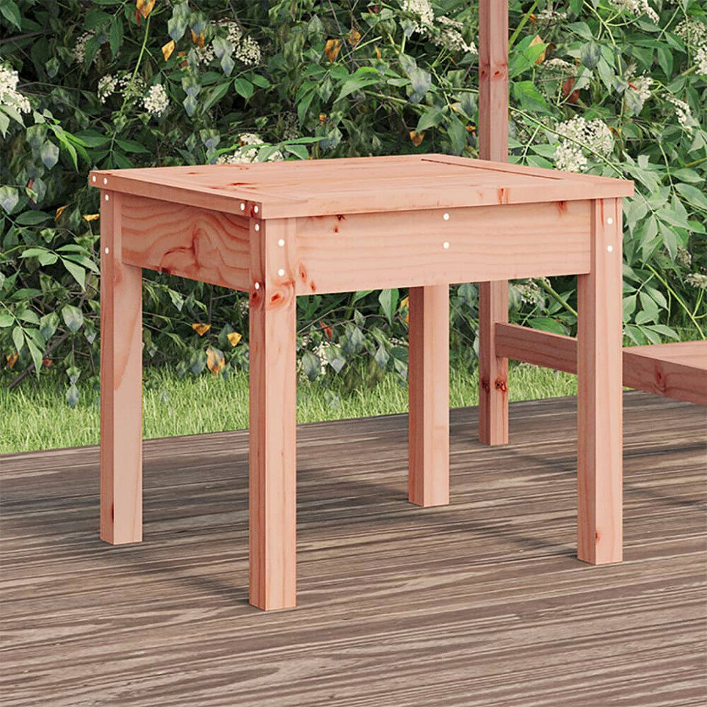vidaXL Trädgårdsbänk 50x44x45 cm massivt douglasträ