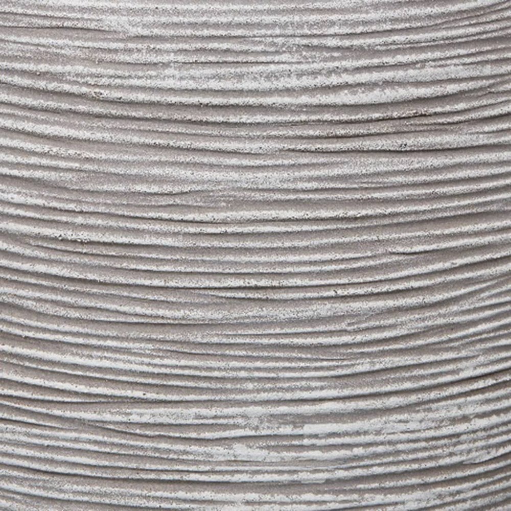 Capi Capi Vas Nature Rib elegant låg 36x47 cm elfenben KOFI782