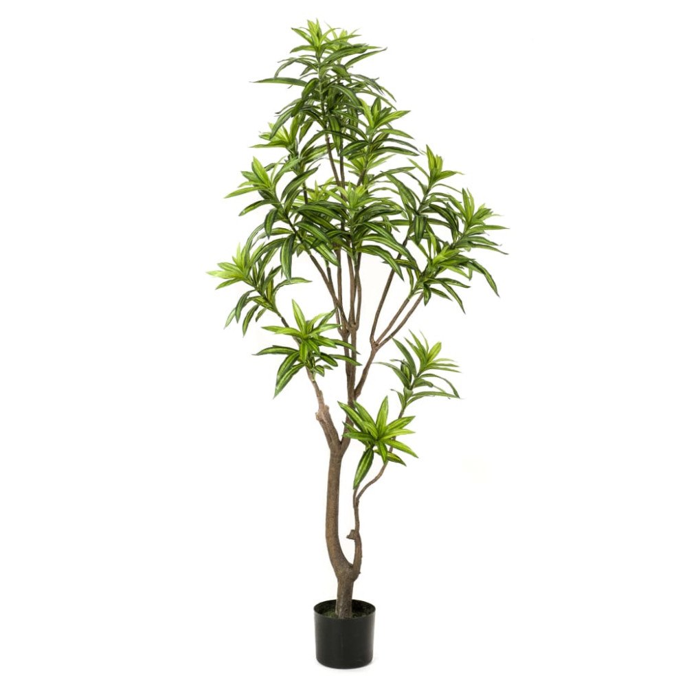 Emerald Emerald Konstväxt Dracaena-träd 155 cm grön