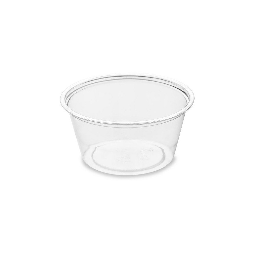 Duni Dressingbägare rPET 60ml trans 100/fp