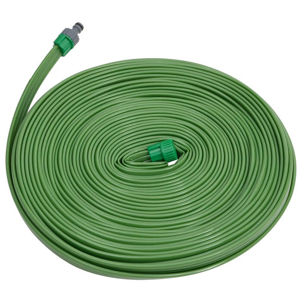 vidaXL Sprinklerslang 3 kanaler grön 22,5 m PVC
