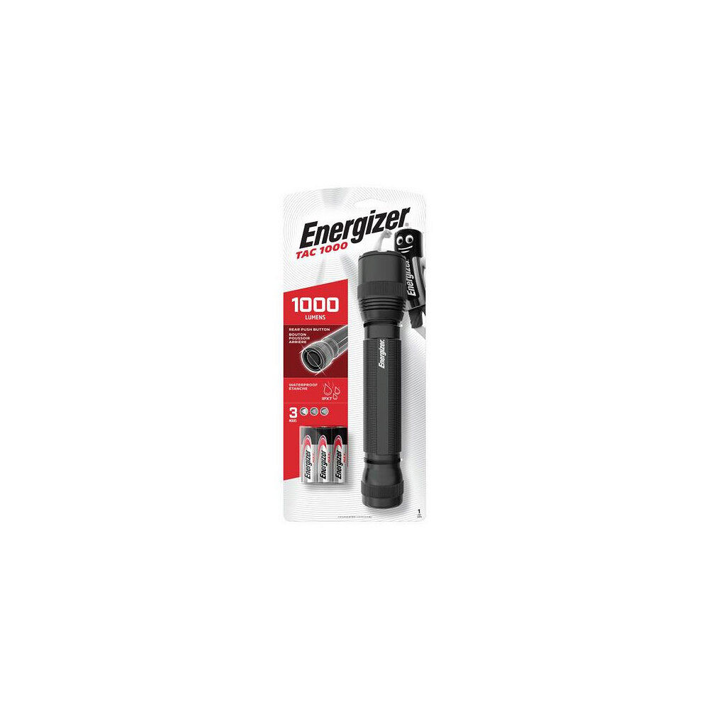 ENERGIZER Ficklampa ENERGIZER Tactical 1000 lm