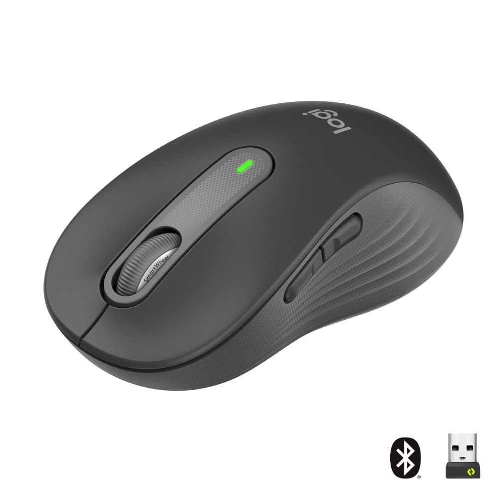 Logitech Logitech Signature M650 datormöss högerhand Trådlös RF + Bluetooth Optisk 2000 DPI