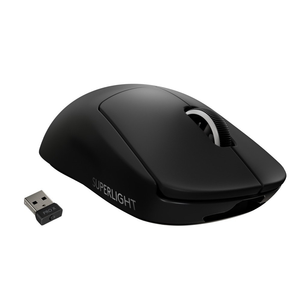 Logitech Logitech G Pro X Superlight datormöss högerhand RF Trådlös 25600 DPI