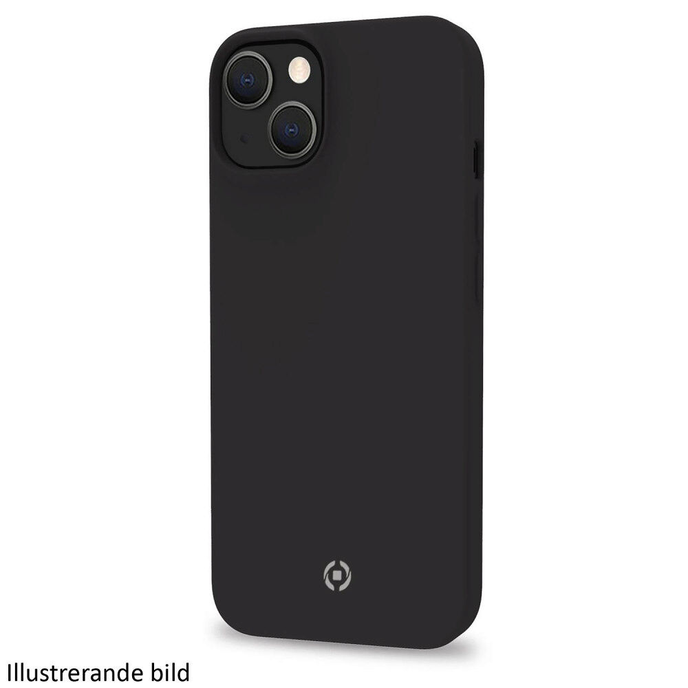 Celly Cromo Soft rubber case iPhone 15 Plus Svart