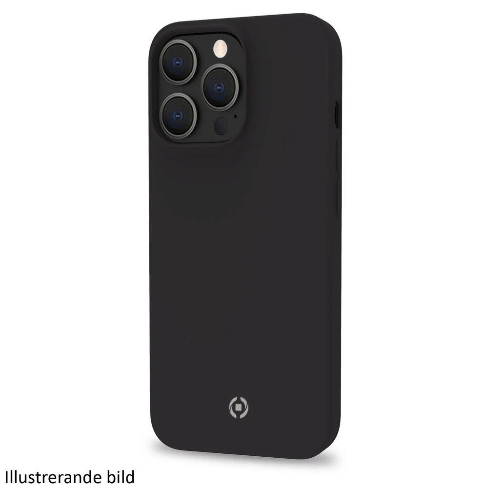 Celly Cromo Soft rubber case iPhone 15 Pro Max Svart