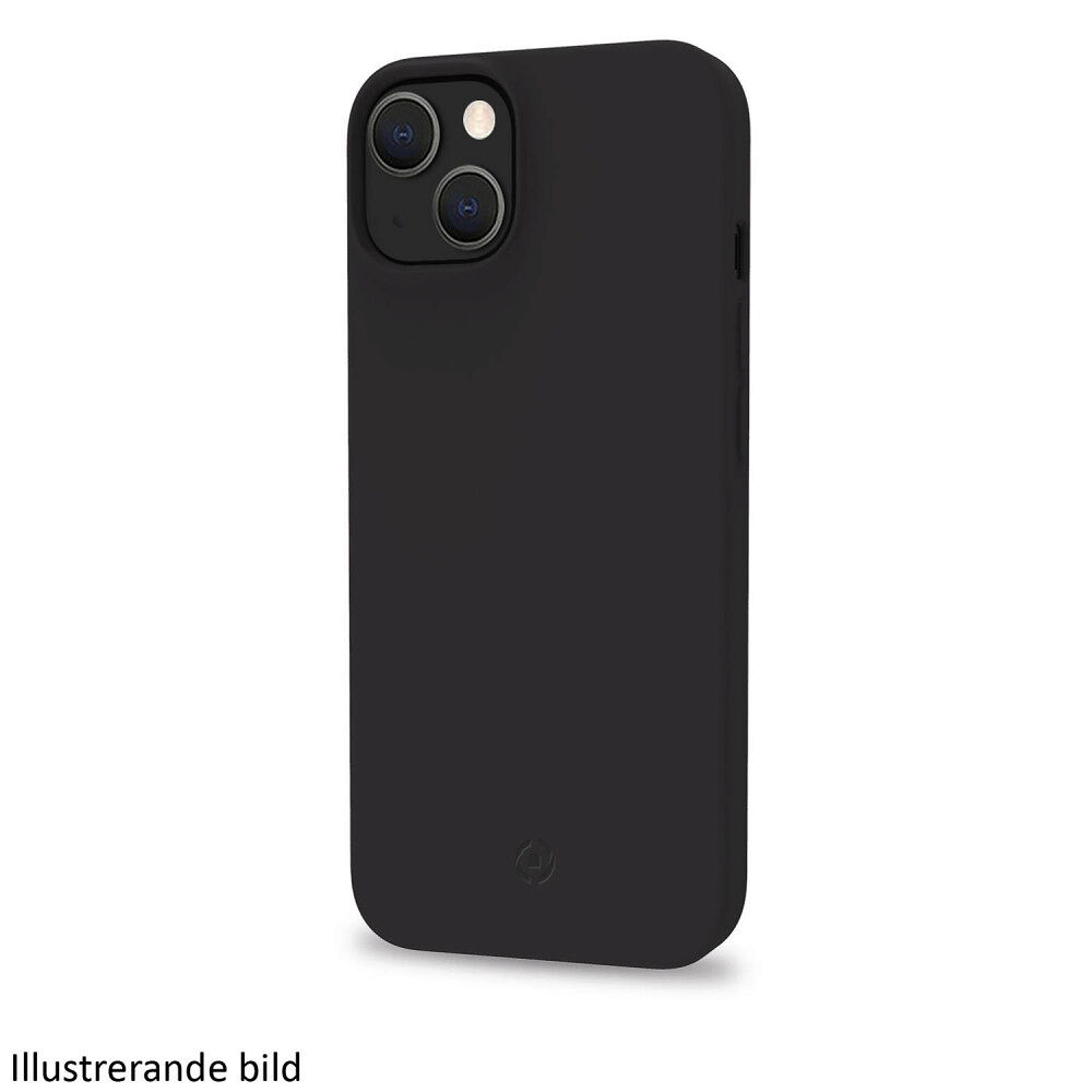 Celly Planet Soft TPU-Cover GRS 100% återvunnen TPU iPhone 15 Svart