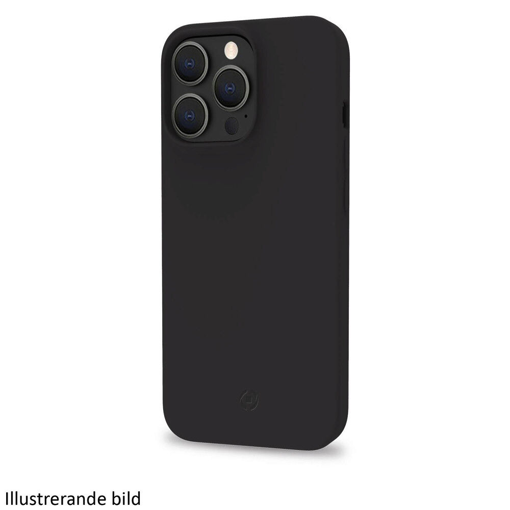 Celly Planet Soft TPU-Cover GRS 100% återvunnen TPU iPhone 15 Pro Svart