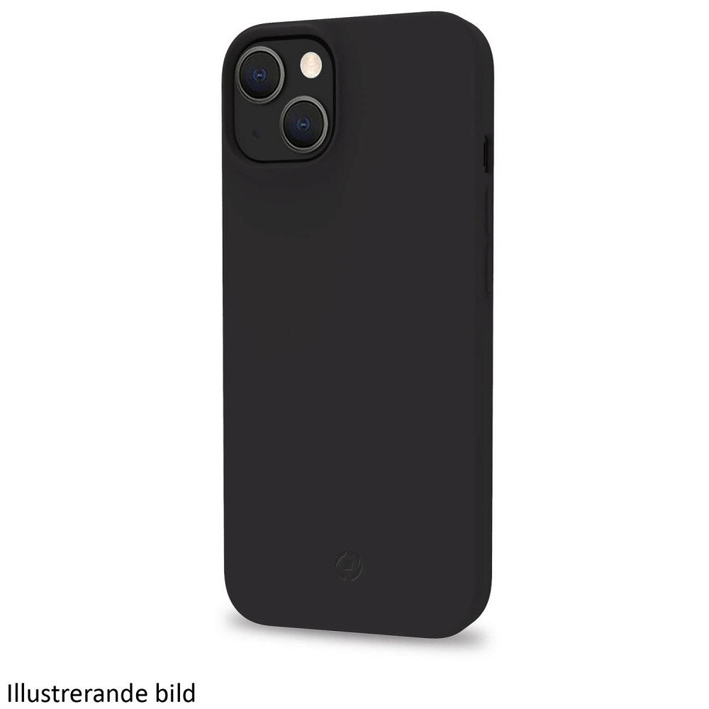 Celly Planet Soft TPU-Cover GRS 100% återvunnen TPU iPhone 15 Plus Svart