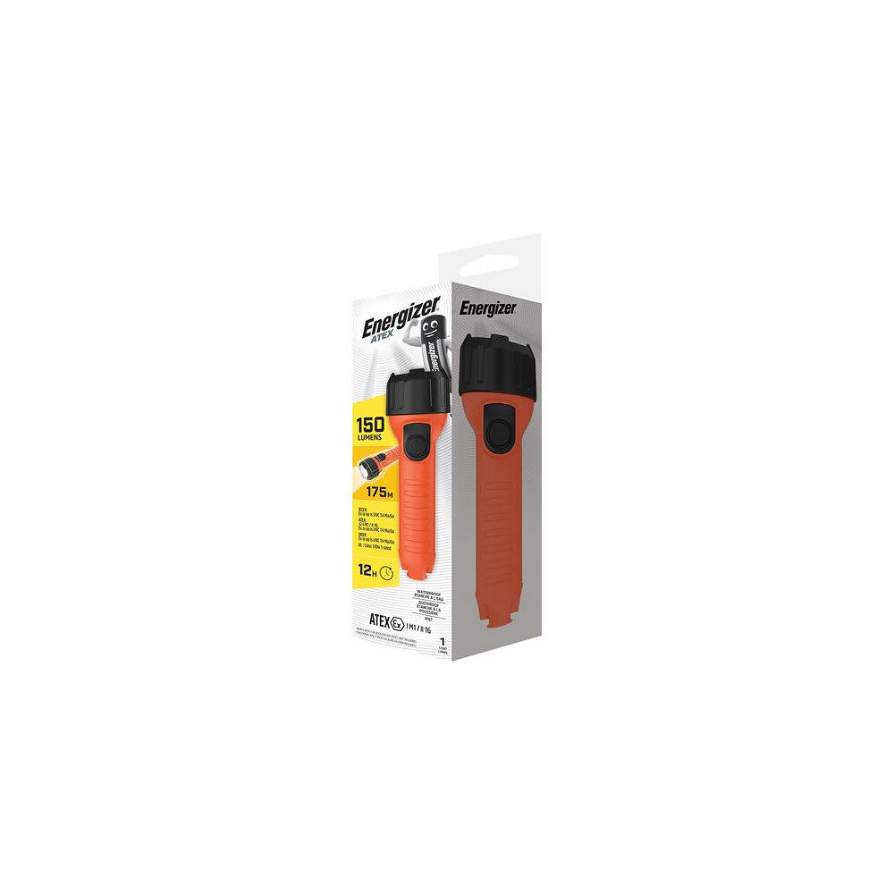 ENERGIZER Ficklampa ENERGIZER Safe Atex 150 lm